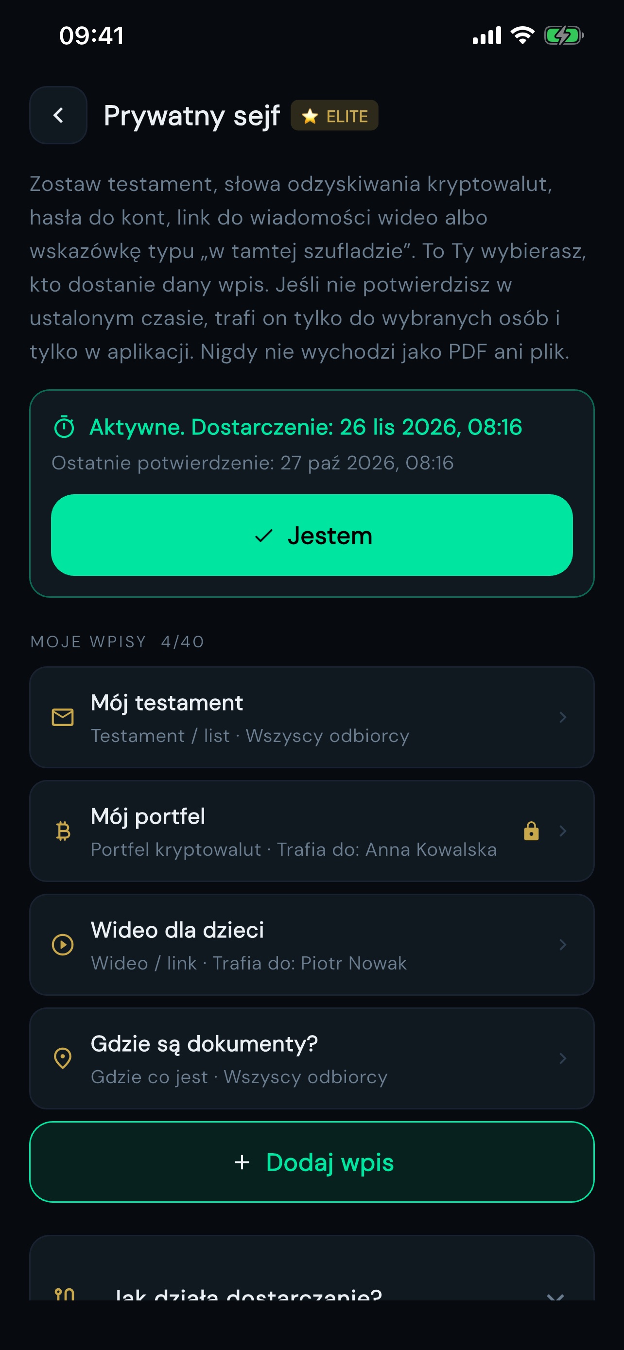 Prywatny sejf